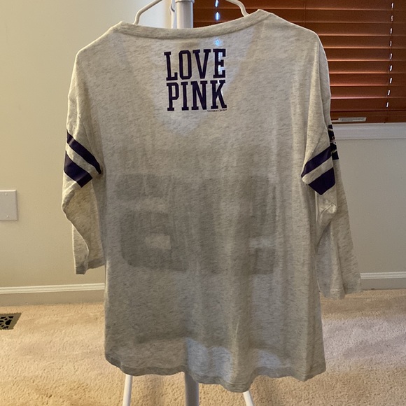 EUC Victoria’s Secret - Pink Baltimore Ravens Spirit Tee - Picture 3 of 3